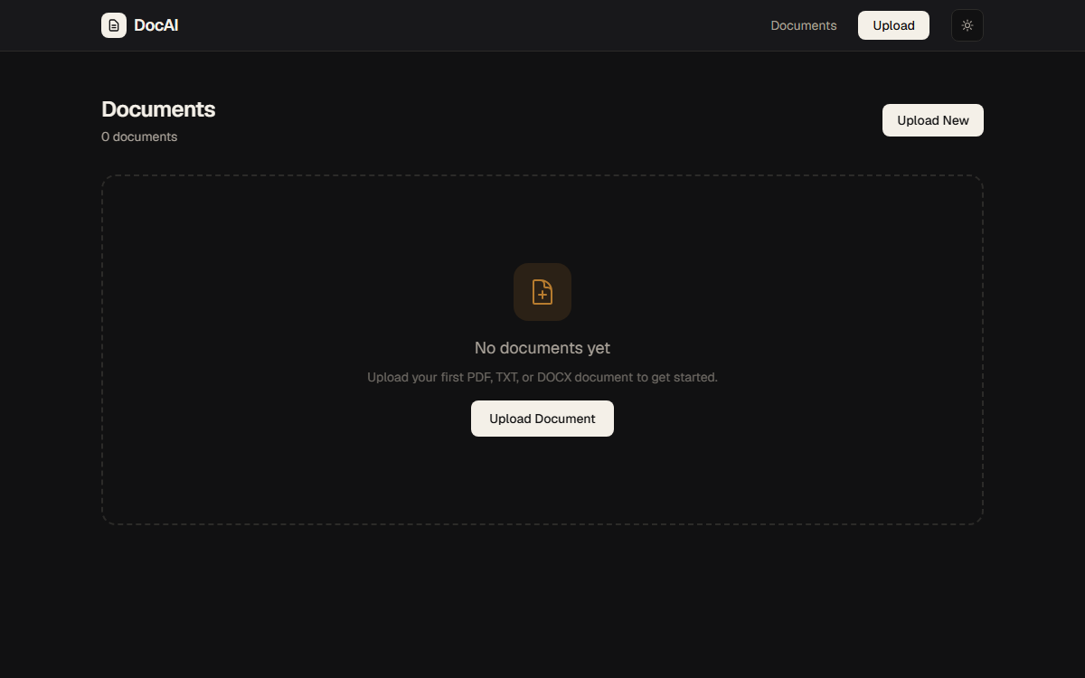 AI Document Assistant preview